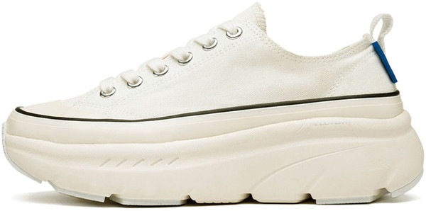 AKIII CLASSIC アキクラシック RECOVERT Cotton Low カジュアル シューズ スニーカー 厚底 韓国発 AKC0039-WHT レディース