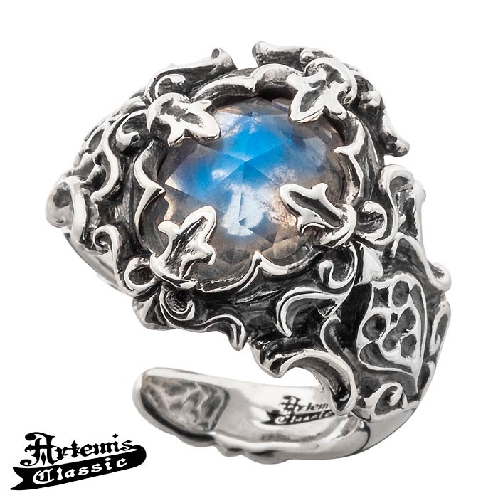 アルテミスクラシック Artemis Classic ローズ カット ブルームーンストーン リング 指輪 11号23号 ACR0293