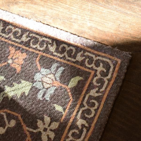 ラグマット 絨毯 ラグ マット キリムラグ 130×190cm 長方形 アンティーク調 すべり止め おしゃれ 西洋風 北欧 デザインラグ 厚手 エスニックス 柄 インド綿