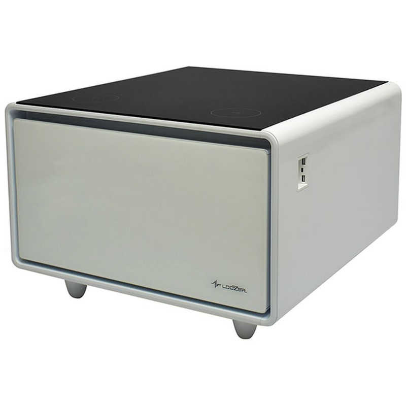 ロイヤル　スマートテーブル SMART TABLE LOOZER ルーザー WHITE 冷蔵庫付テーブル 1ドア 65L　STB65 WHITE（標準設置無料）