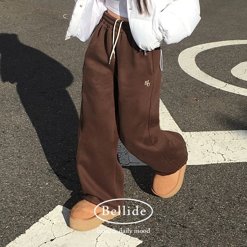 [MADE] リニューアルVER 両面起毛刺繍ツーウェイジョガートレーニングパンツ pt1376