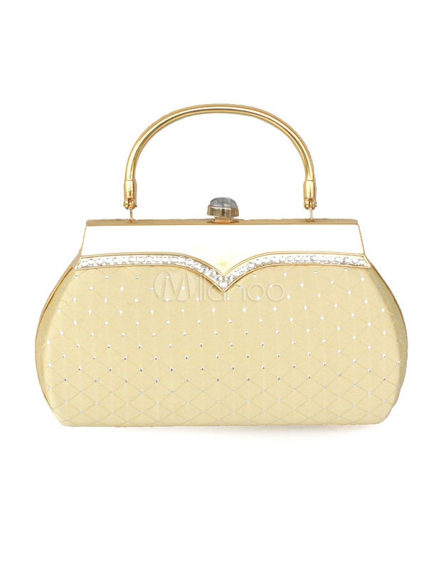 ヴィンテージシルクのイブニングバッグ