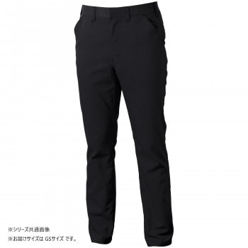 桑和 3478-09 スラックス GSサイズ ブラック（4）