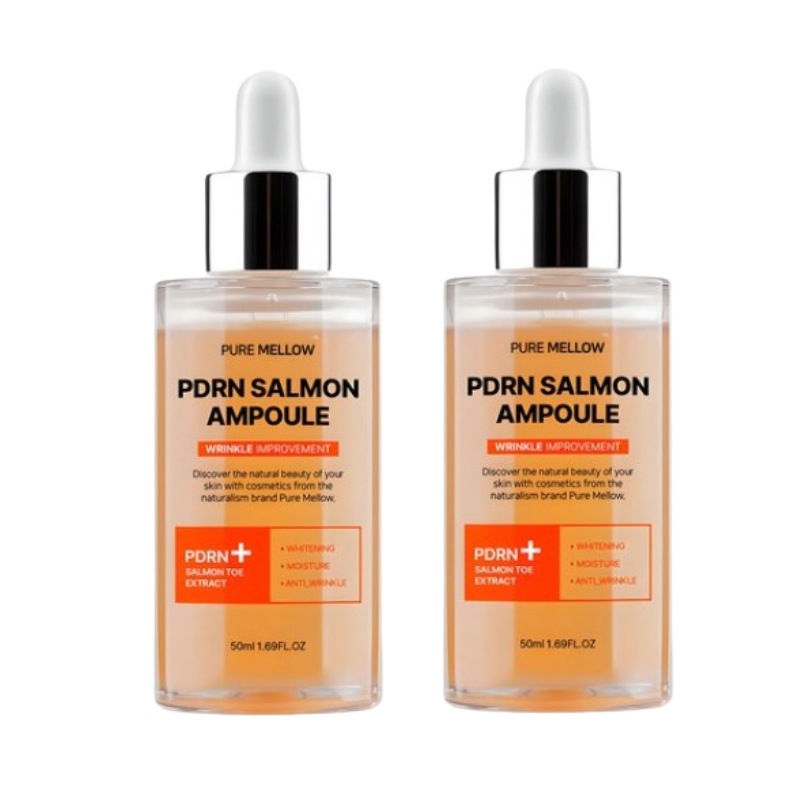 [1+1] PDRN サーモンアンプル 50ml x 2個 セット サーモンDNA 弾力 ツヤ 美容液