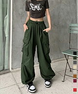 Qoo10] NASTY FANCY CLUB COZY STRIPE WIDE PAN