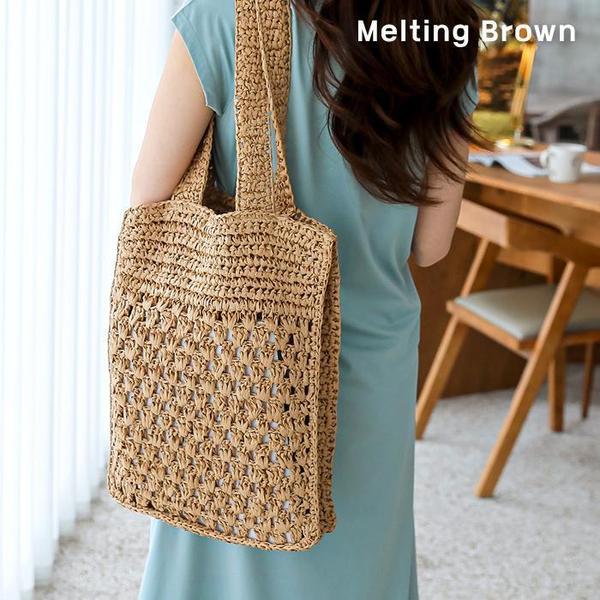 女性ラタンショルダーバッグ 休暇バッグ 夏ショルダーバッグ