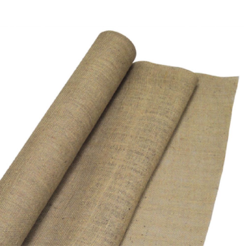 （まとめ買い）ササガワ ジュートクロス 麻クロス 幅650mmx5m 1本入 35-292 [x3]