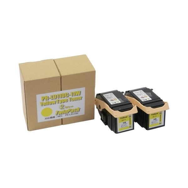 トナーカートリッジPR-L9110C-11W 汎用品 イエロー 1箱（2個）