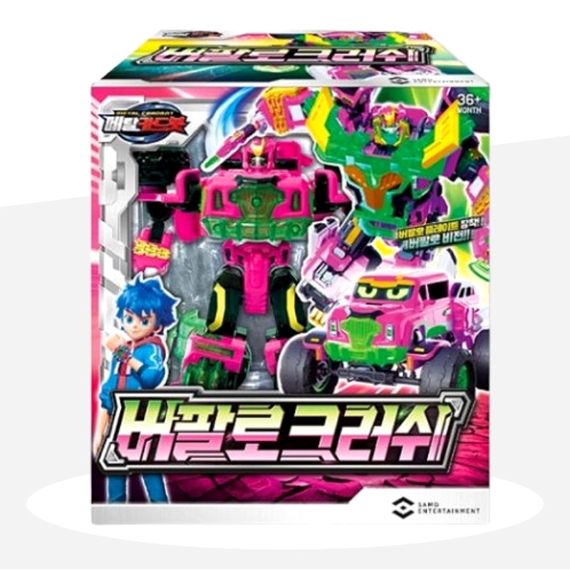 [NEW]メタルカードボット バッファロークラッシュ韓国/ロボット/遊具/変身ロボット/アクションフィギュア/誕生日プレゼント/男/アニメ/自動車