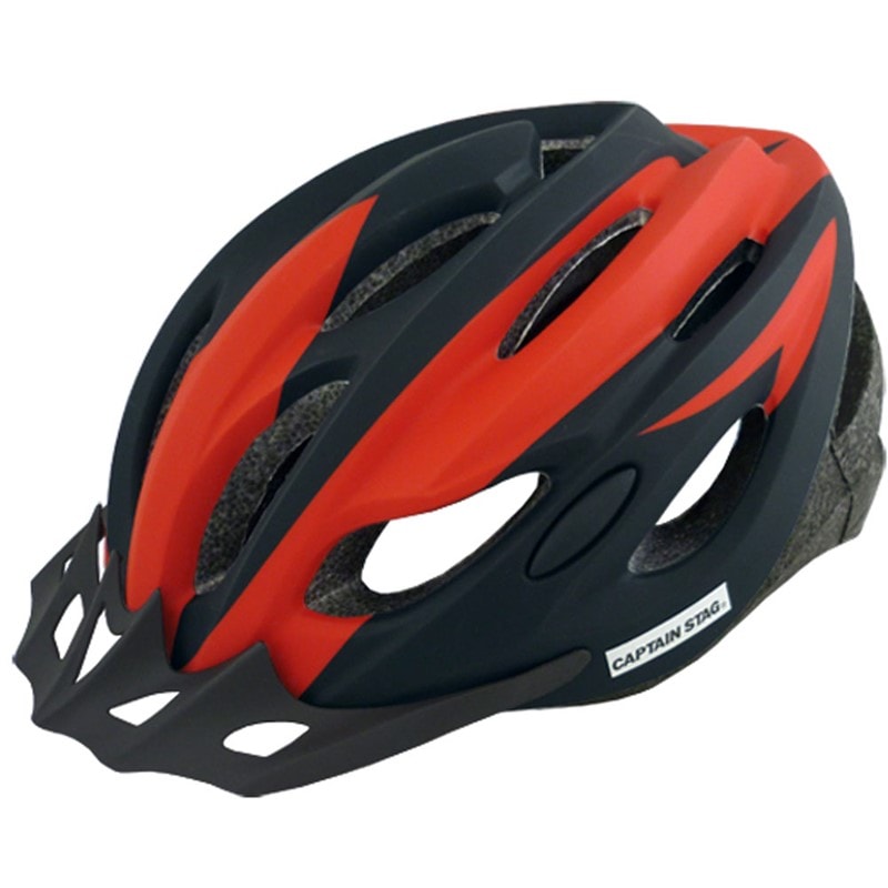 ヘルメットVENTO Mレッド56-60CM アウトドアヘルメット (y6522)