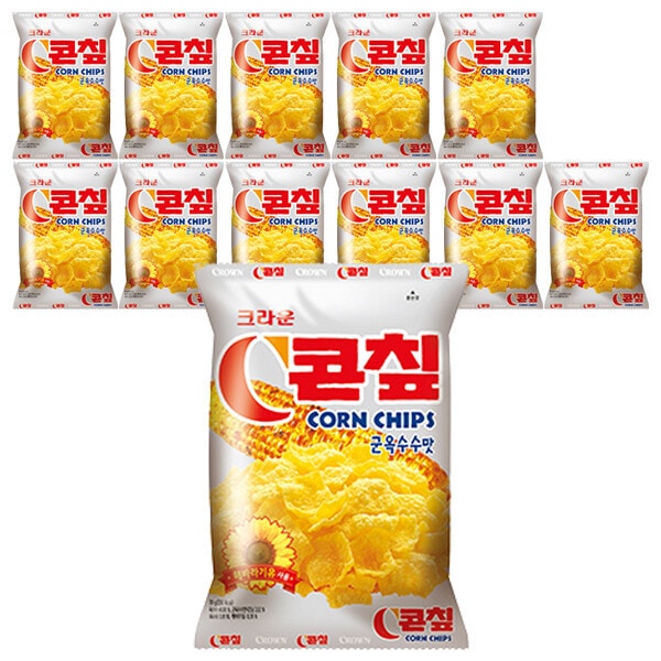 クラウン製菓 Cコーンチップ 148g 12個