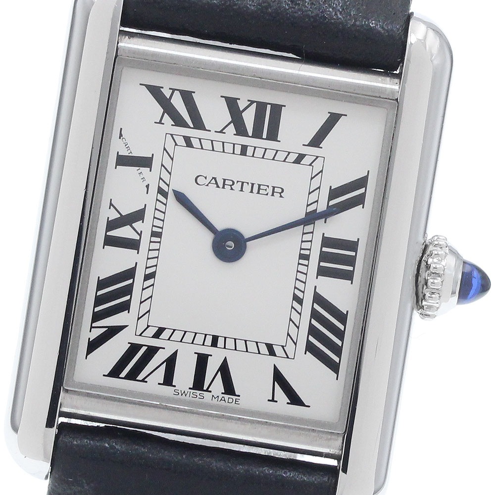 カルティエ CARTIER WSTA0042 タンク マスト SM クォーツ レディース 保証書付き_958815【中古】