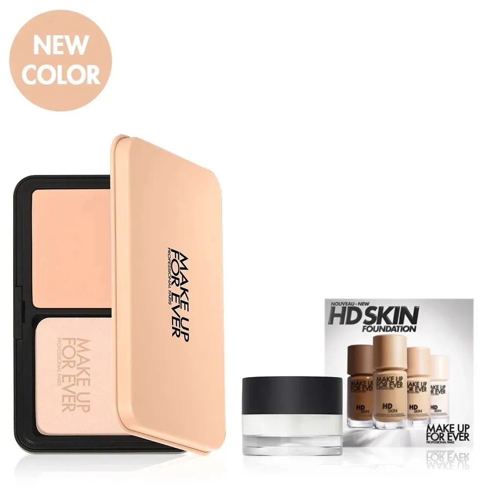 [25SS/New]HD SKIN パウダーファンデーション 11g #1 N03 カラー追加発売(パーフェクティングルースパウダー0.9デラックス+ファンデーション1R02 1ml贈呈)