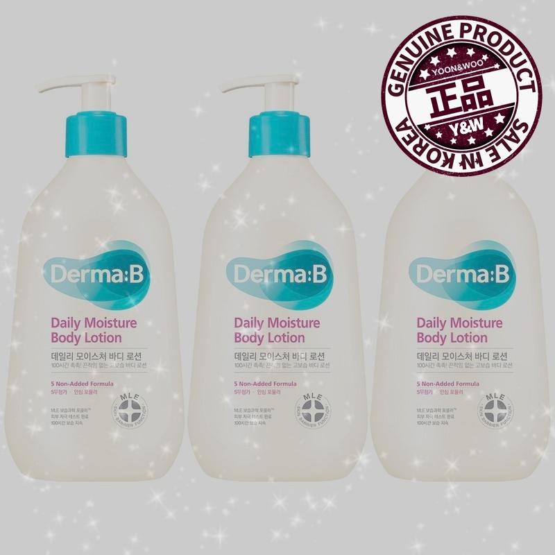 ダーマビーデイリーモイスチャーボディローション/ 3個/ 400ml