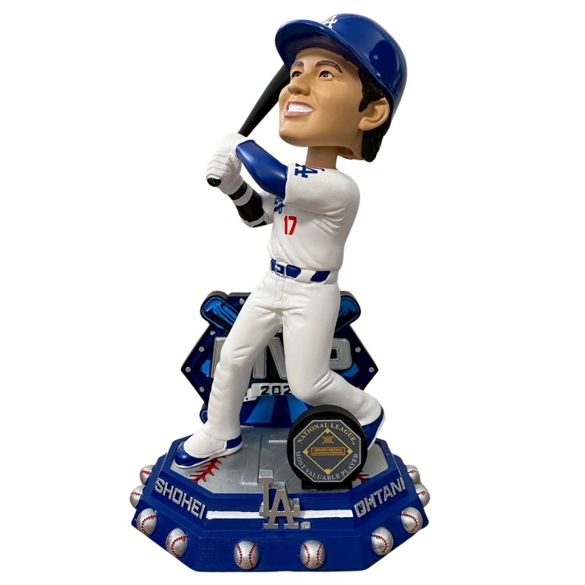 [世界2024個限定]FOCO 大谷翔平 ボブルヘッド 2024 NL MVP 受賞記念 MLB公式グッズ ロサンゼルス ドジャース シリアルナンバー