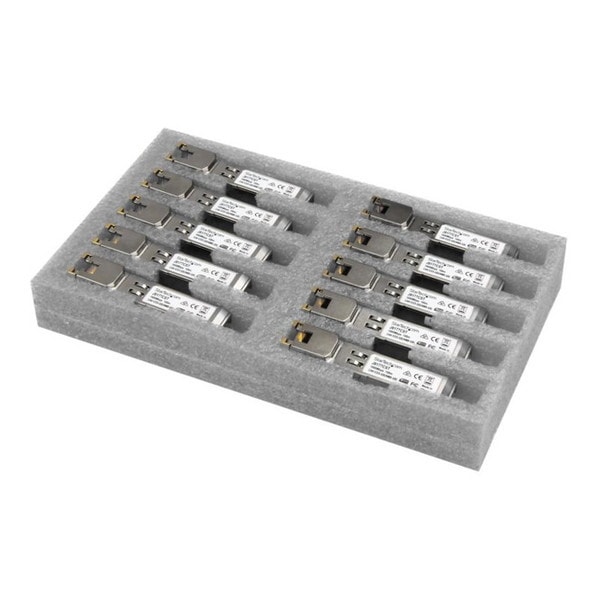 StarTech J8177C10PKST SFPモジュール 10個入りパック/HPE製品J8177C互換/1000BASE-T準拠RJ45銅線トランシーバ メーカー直送