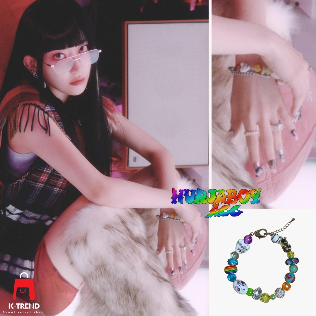 HURJABOYACC[LESSERAFIM さくら着用] 正規品 EASY All Precious Bracelet 韓国人気女性アイドル