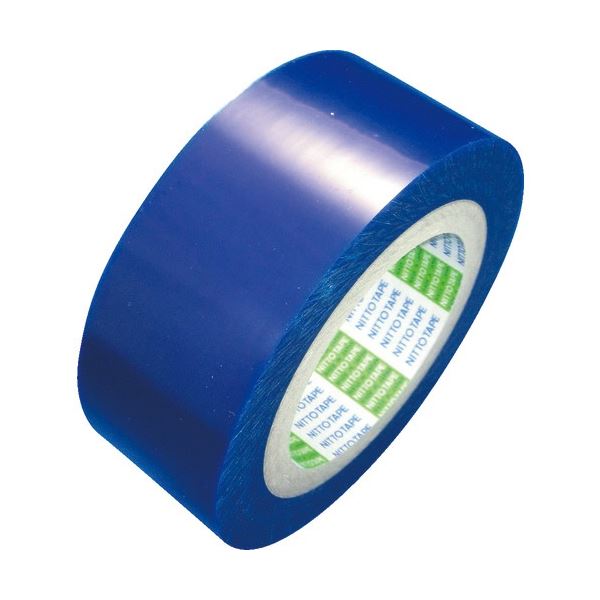 （まとめ）日東電工 アルミサッシ用SPVテープ 50mmx100m ライトブルー 1巻[x3]