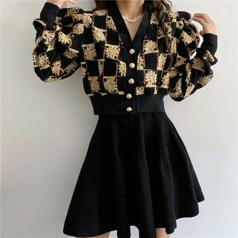 お買い得おしゃれ セット ニットコート+スカート セット デザイン性【大きいサイズ レディース 春夏 フレア スウェット パンツ レギンス スカーチョ スキニー レギンス ミモレ丈 skirt】