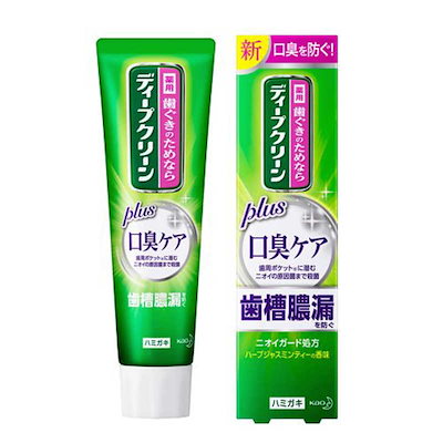 他サイト： 花王　ディープクリーン ディープクリーン 薬用ハミガキ 100g 口臭ケアの商品画像