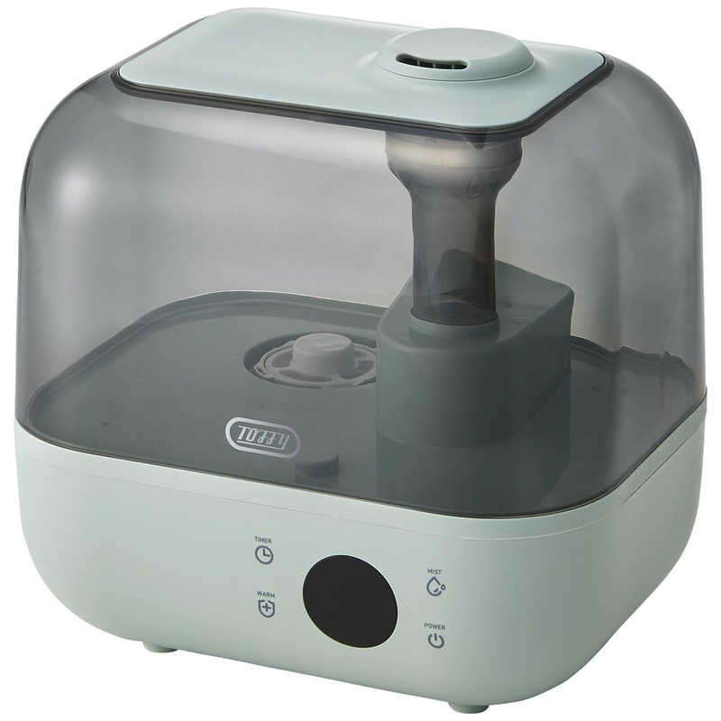 ラドンナ　加湿器 抗菌ハイブリッドアロマ Toffy ハイブリッド(加熱＋超音波)式 木造7畳 鉄筋11畳　HF08-PA