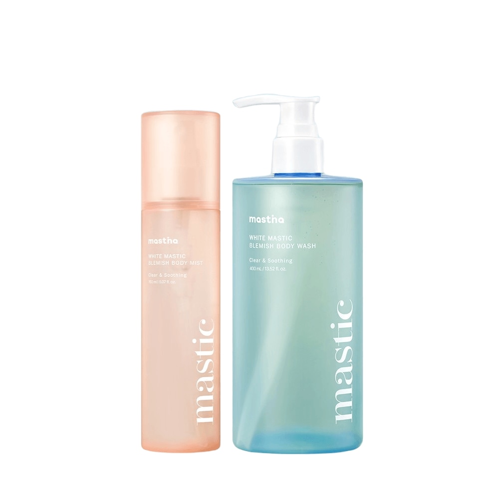 [和解アワード1位] マスティナ ホワイトマスティック ブレミッシュ ボディウォッシュ 400ml + ボディミスト 150ml 2点セット