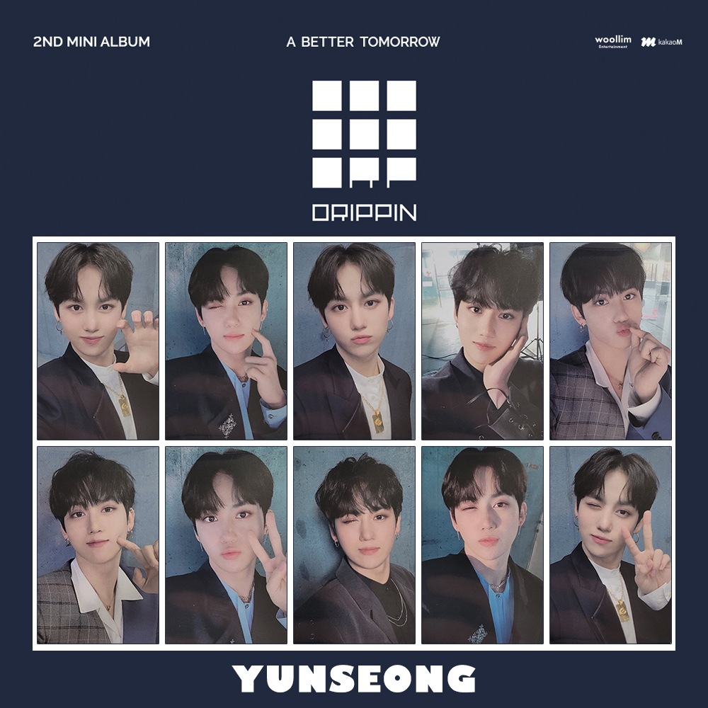 Drippin 2集 A Better Tomorrow Yunseong Photocard Gamei4 Com