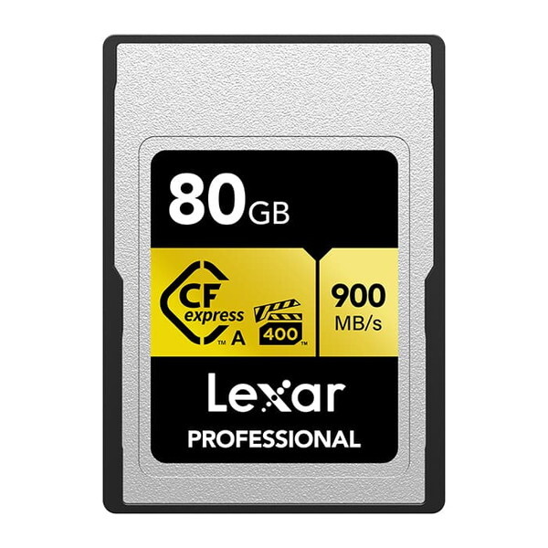 LCAGOLD080G-RNENG CFexpress TypeAカード 80GB