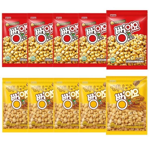 ソウル食品 ポンイヨ 270g 5個 + ハニーポンイヨ 240g 5個(計10個)