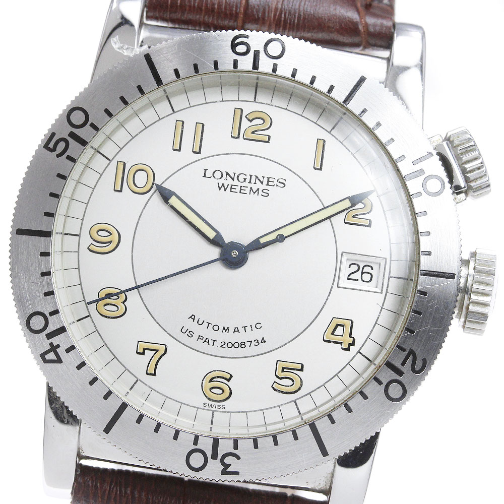 ロンジン LONGINES L2.608.4 ウィームス 3000本限定 自動巻き メンズ _861308【中古】