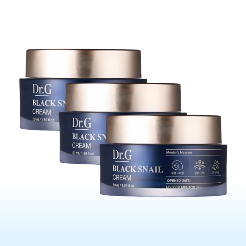 [クリーム 3個] ブラック スネイル クリーム 50ml 3個 / 韓国コスメ スキンケアセット カタツムリクリーム カタツムリコスメ 正規品 肌の保湿