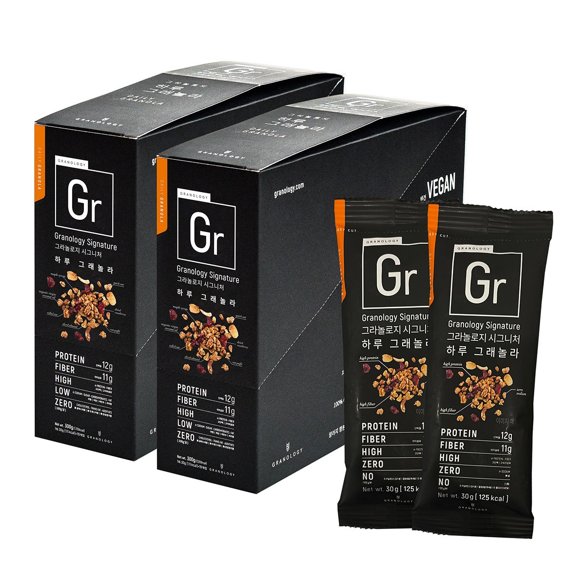 韓国-KMEAL-グラノロジーハルグラノーラ30gx10x2