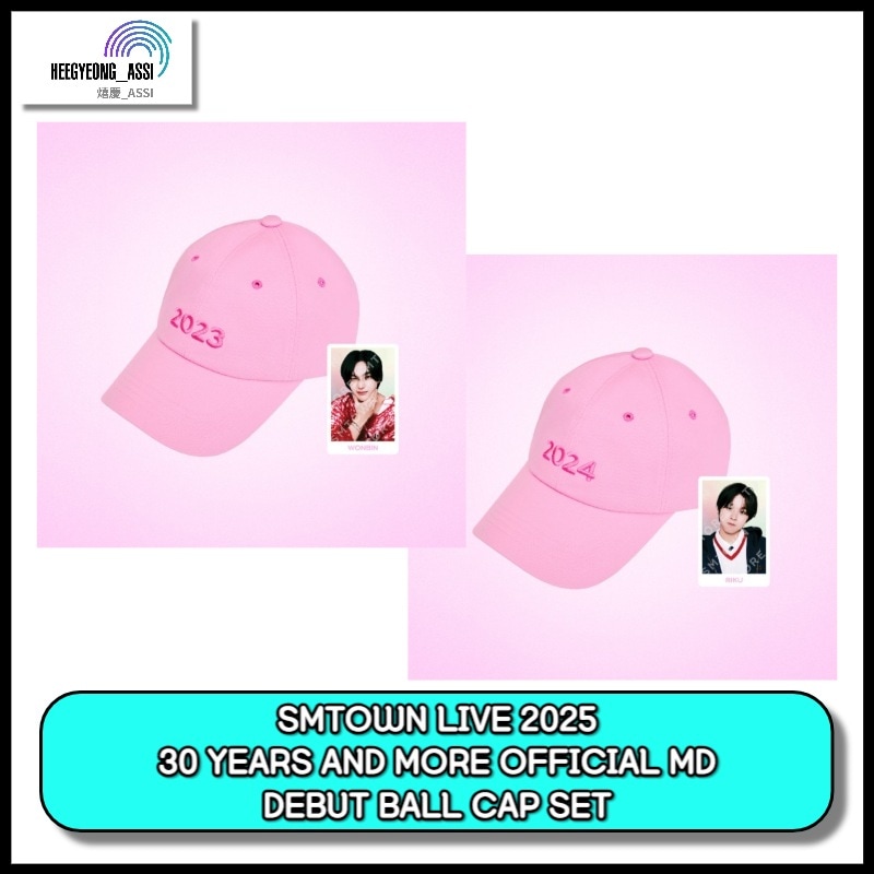 [DEBUT BALL CAP SET] SMTOWN LIVE 2025 30 YEARS AND MORE OFFICIAL MD