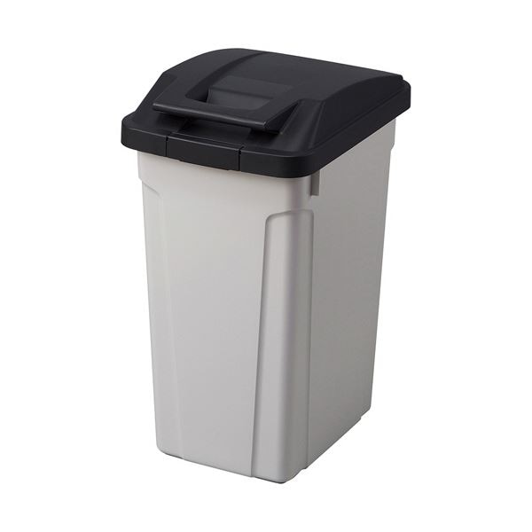 （まとめ） アスベル ハンドル付 分別ペール 35Lブラック 1台 5セット