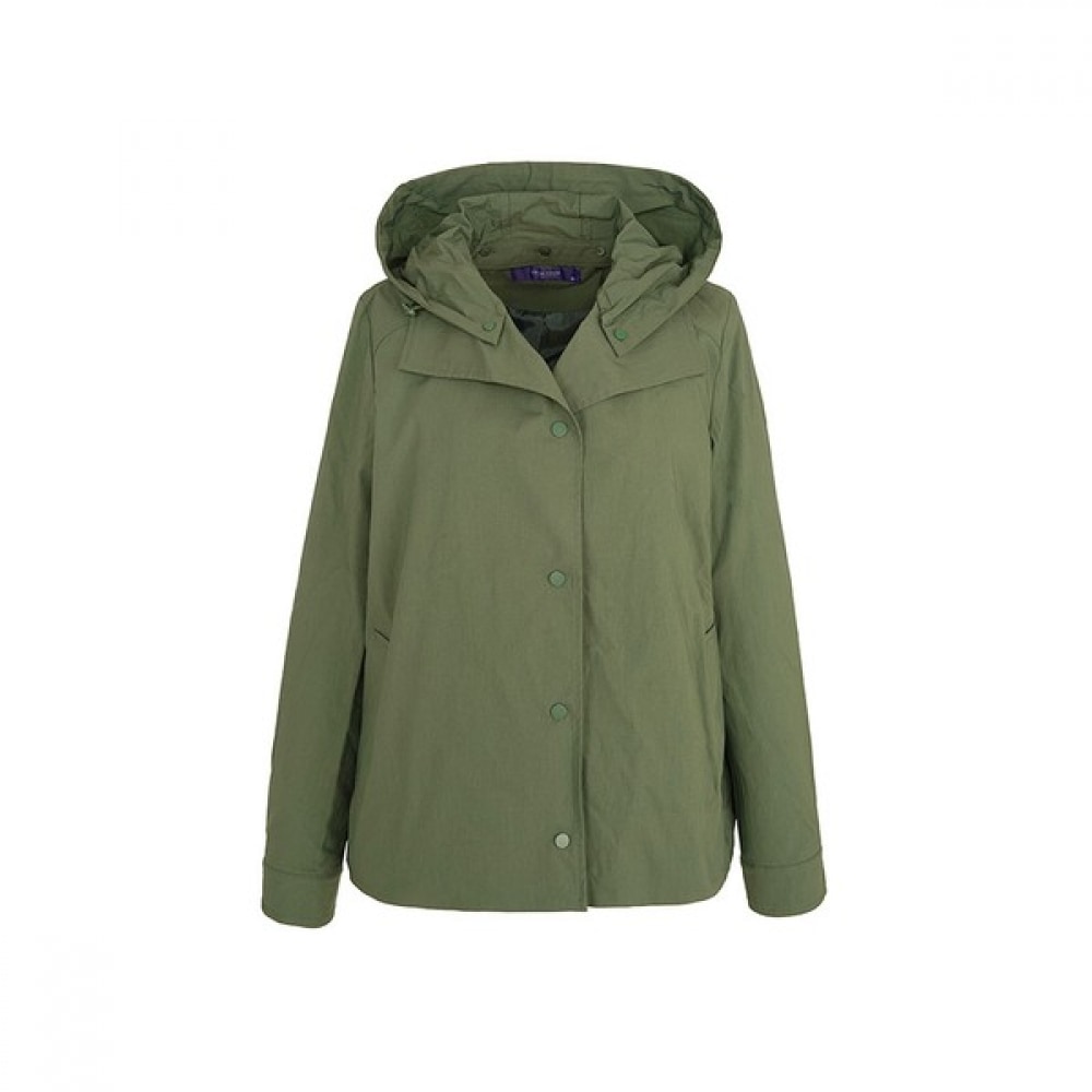 [オリビアハスラー] グリーンシーズナルフード付きデタッチャブルジャンパーOHCSJP202 6,539円