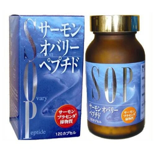 日本食菌工業 サーモンオバリーペプチド（SOP） 120粒(約1ヶ月分)