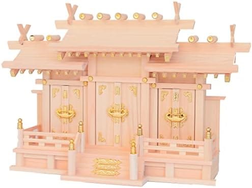 神棚の里 神棚 屋根違い三社なごみ(中)