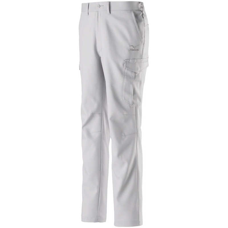 ミズノ　ワークパンツ（樹脂ファスナー・通年向け） [ユニセックス] 2XL 04：ベイパーシルバー　F2JF258204