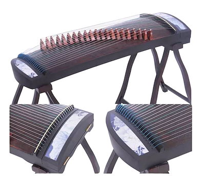 空山の額 〜貝殻で岩に立つ虎を表現している。値下げ交渉してください