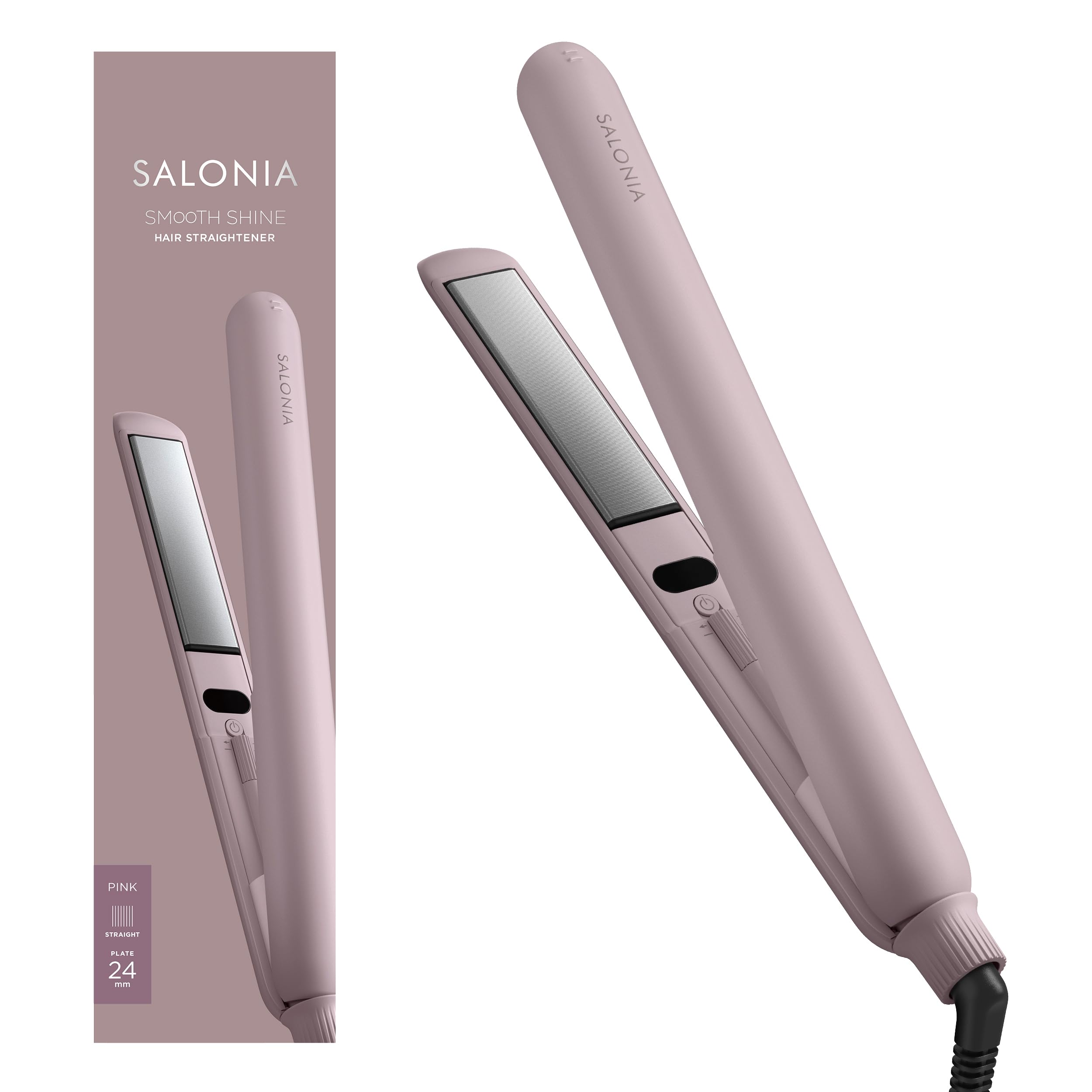 SALONIA サロニア スムースシャイン ストレートアイロン ヘアアイロン