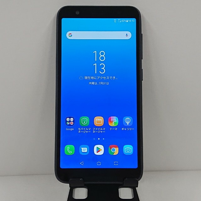 ZenFone Live (L1) ASUS_X00RD SIMフリー ミッドナイトブラック 送料無料 本体 c13805 【中古】 4,950円