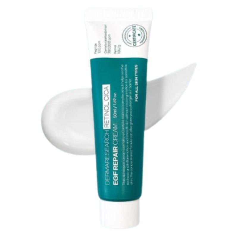 dermaresearch 自生クリーム EGF自生クリーム レチノールシカ 78%自生皮膚科レーザー後ホクロケア \