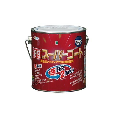 （まとめ買い）油性スーパーコート 0.7L アトランティックブルー [x3缶セット]