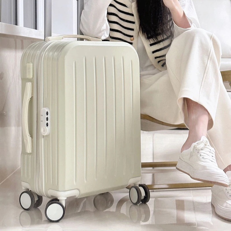 荷物女性2025新しい韓国版旅行スーツケーストロリーケース20インチ小型キャビンケース男性ユニバーサルホイールパスワードボックス
