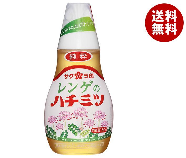 加藤美蜂園 サクラ印 純粋レンゲハチミツ 150g×15本入×(2ケース)