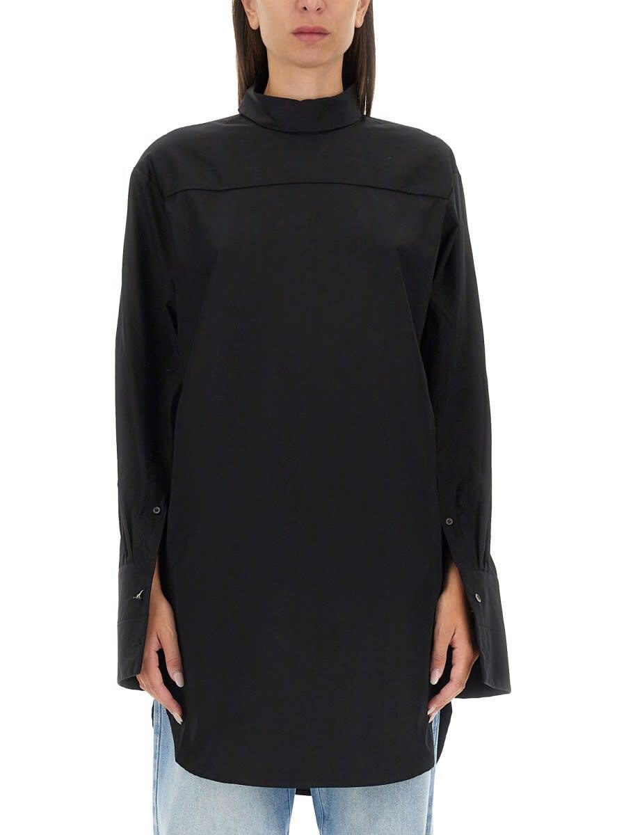 010702_9293900 ブラック 秋冬2024 シャツ レディース ia