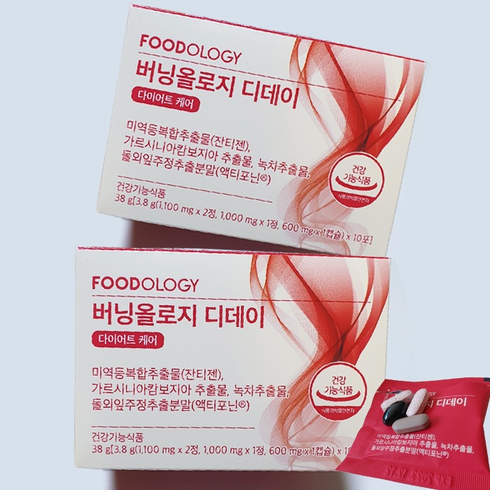 バーニングオロジーD-DAYダイエット 体脂肪減少 38g 二つ 韓国