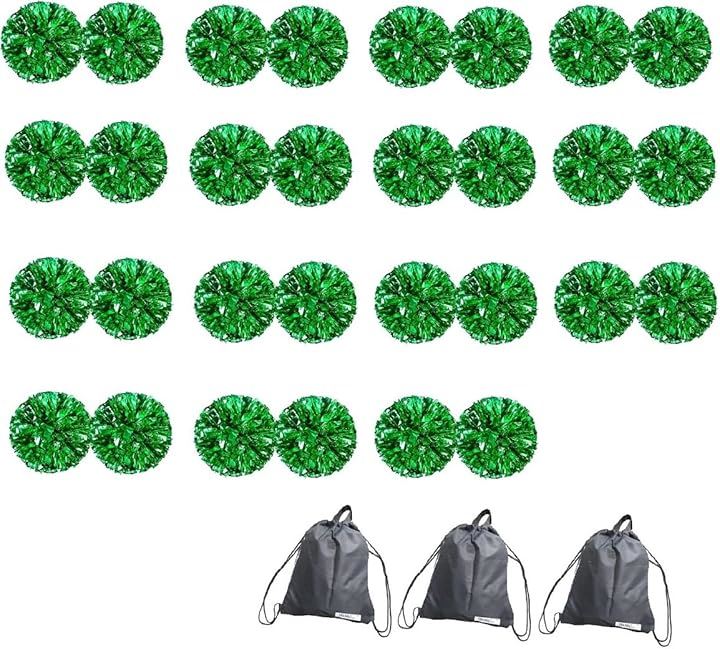 SWAANBELLE ポンポン チア ダンス チアリーダー キッズ 運動会 応援 セット(グリーン30個) 6,299円