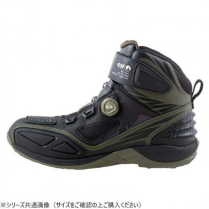 elf エルフ モーターサイクルシューズ S17 ミリタリー 23.0cm ELS17MI230
