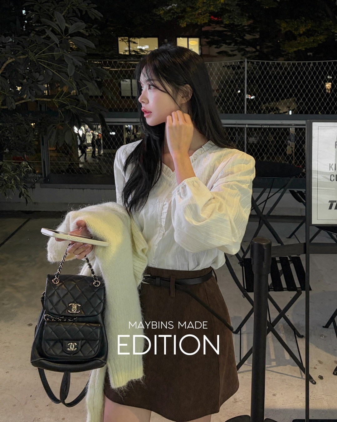 [MADE]ネオプリルブラウス韓国ファッション レディース